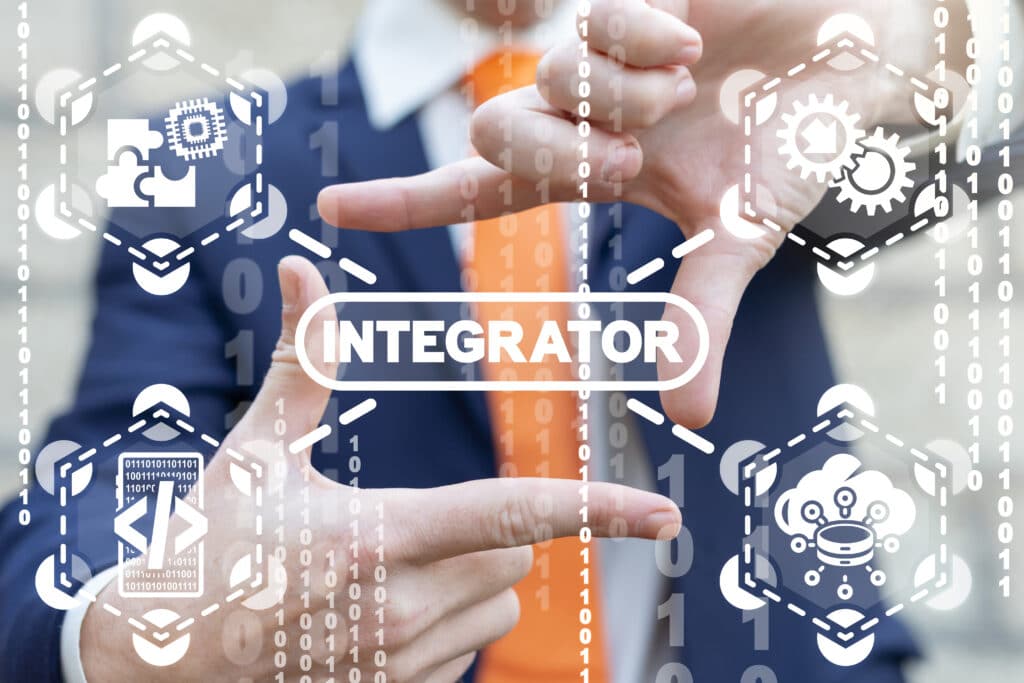 Image visualizing the role of an IoT integrator.